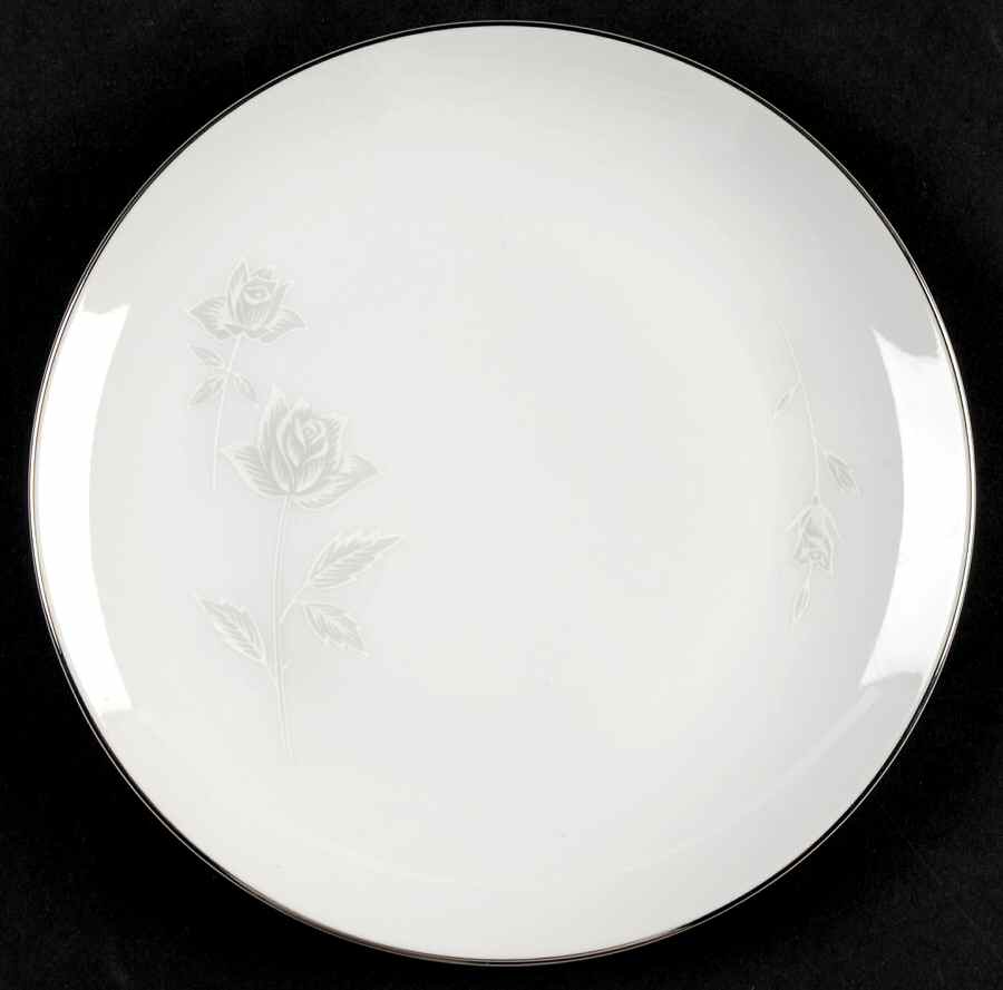 Eternal Rose Bread & Butter Plate by Treasure Chest-1