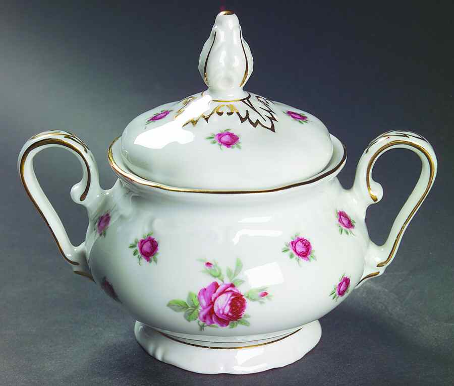 First Love Sugar Bowl & Lid by Treasure Chest-1