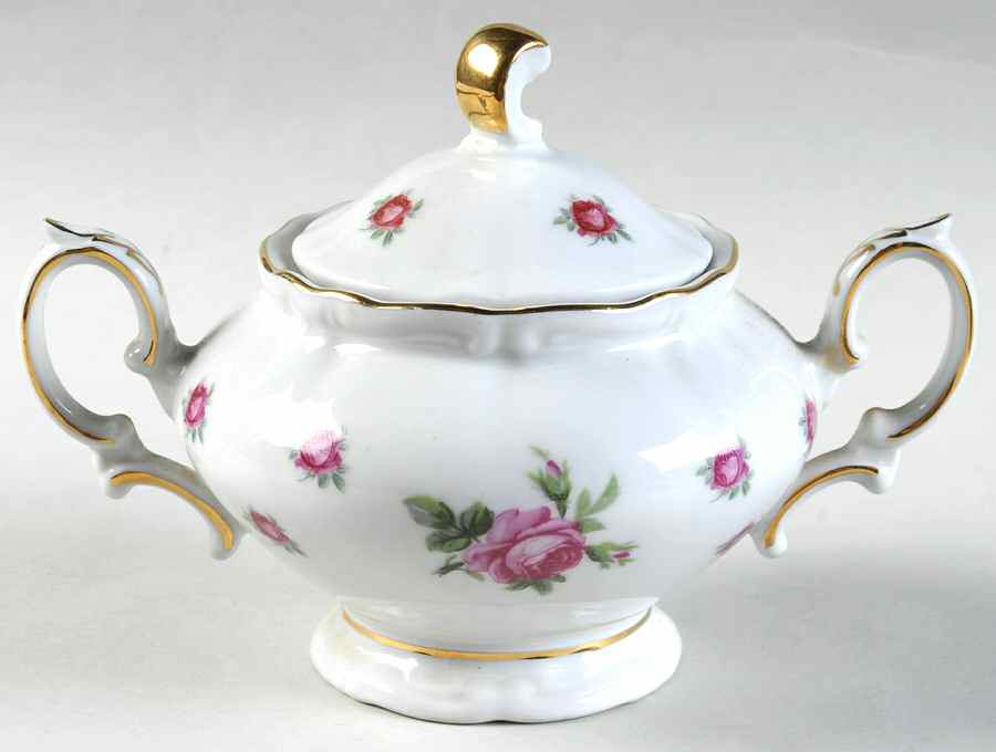 First Love Sugar Bowl & Lid by Treasure Chest-1