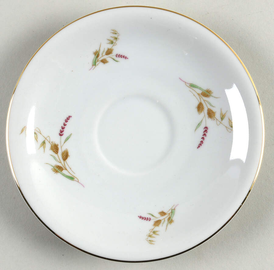 Harvest Bouquet Saucer by Treasure Chest-1