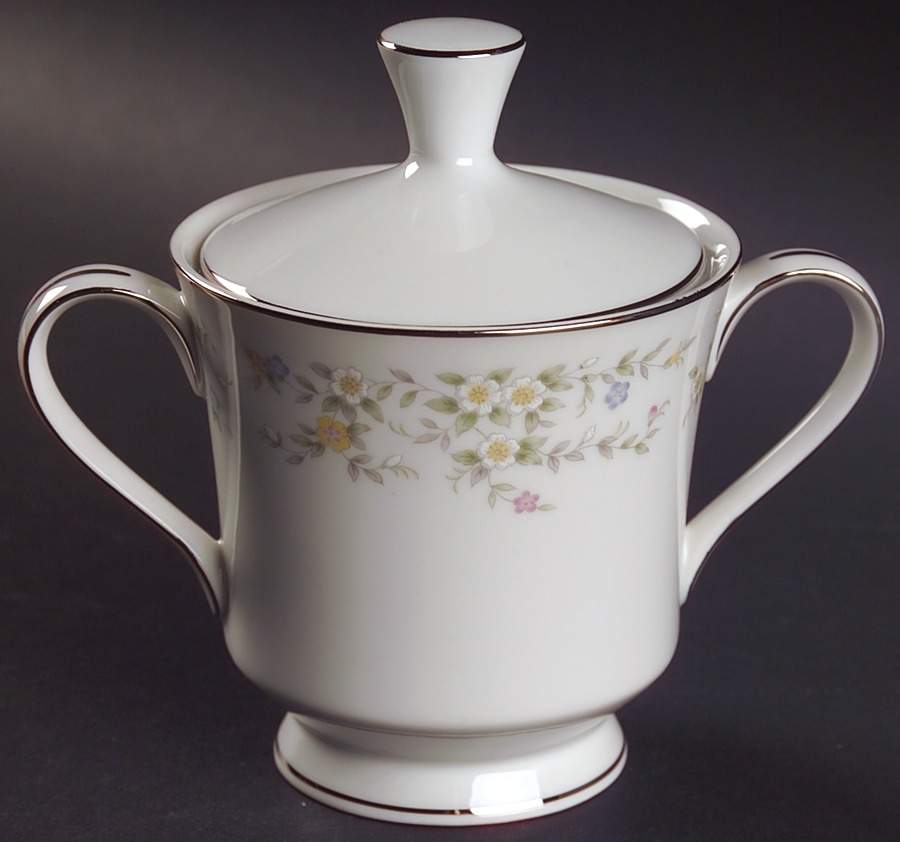 Heather Sugar Bowl & Lid by Treasure Chest-1
