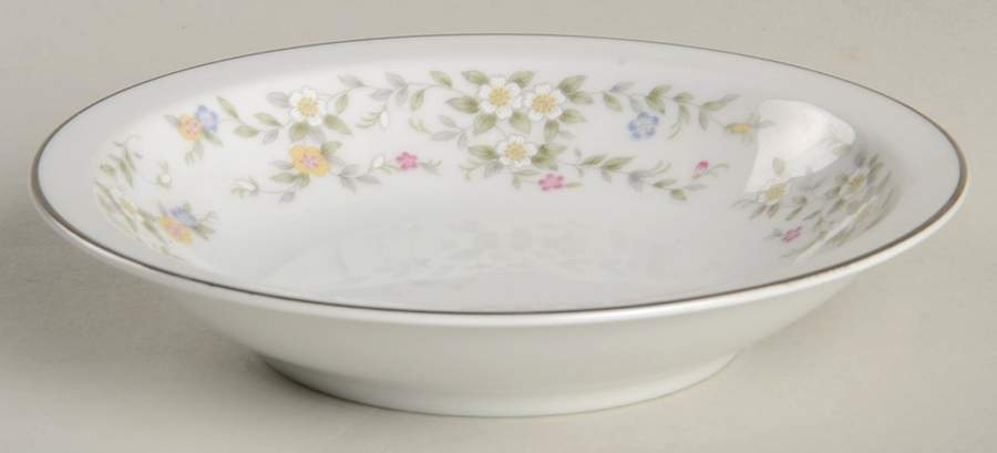 Heather Rim Fruit/Dessert (Sauce) Bowl by Treasure Chest-1