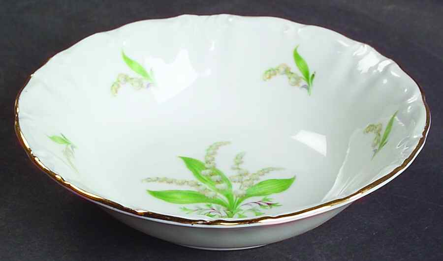 Lily of The Valley Fruit/Dessert (Sauce) Bowl by Treasure Chest-1