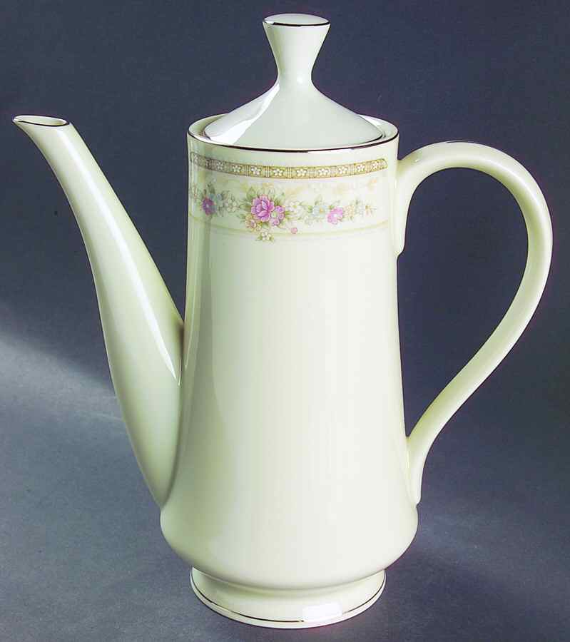 Lorraine Coffee Pot & Lid by Treasure Chest-1