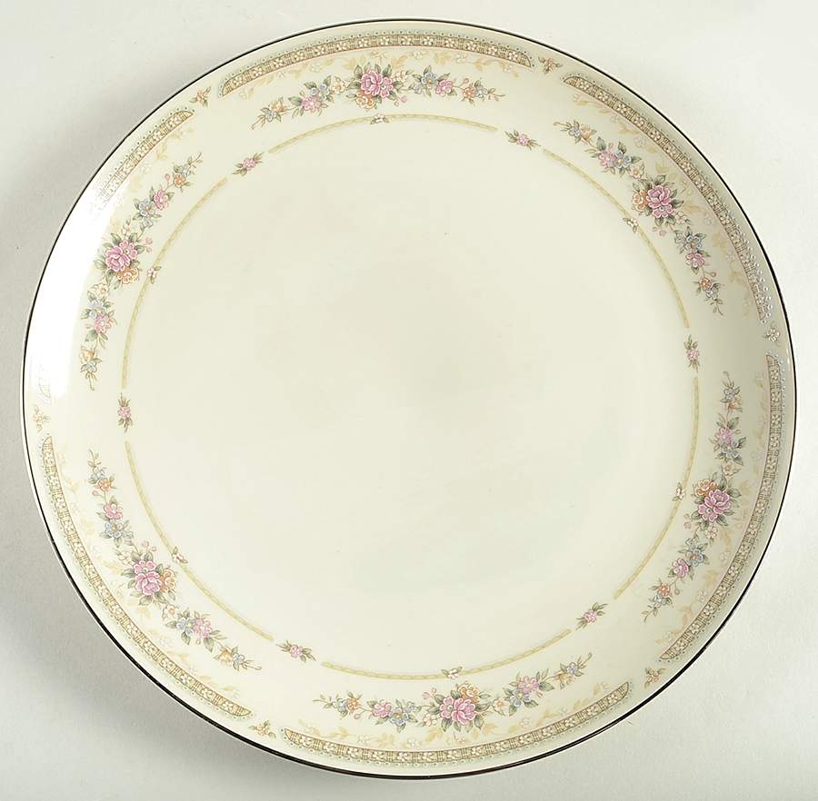 Lorraine 12" Chop Plate (Round Platter) by Treasure Chest-1