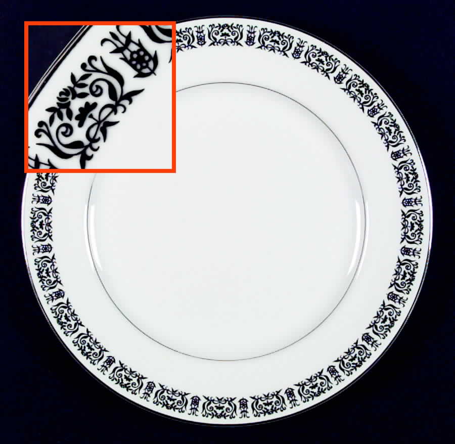 Majestic Dinner Plate by Treasure Chest-1