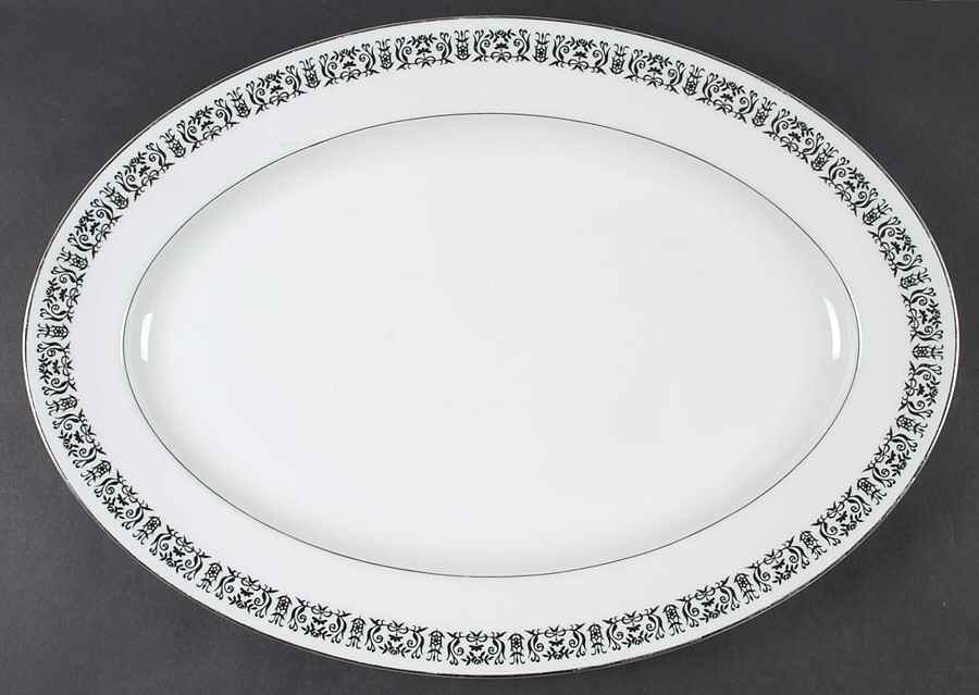 Majestic 16" Oval Serving Platter by Treasure Chest-1