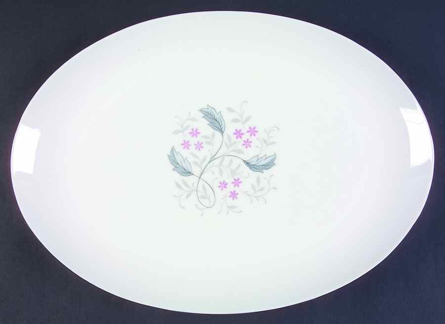 Medley 14" Oval Serving Platter by Treasure Chest-1
