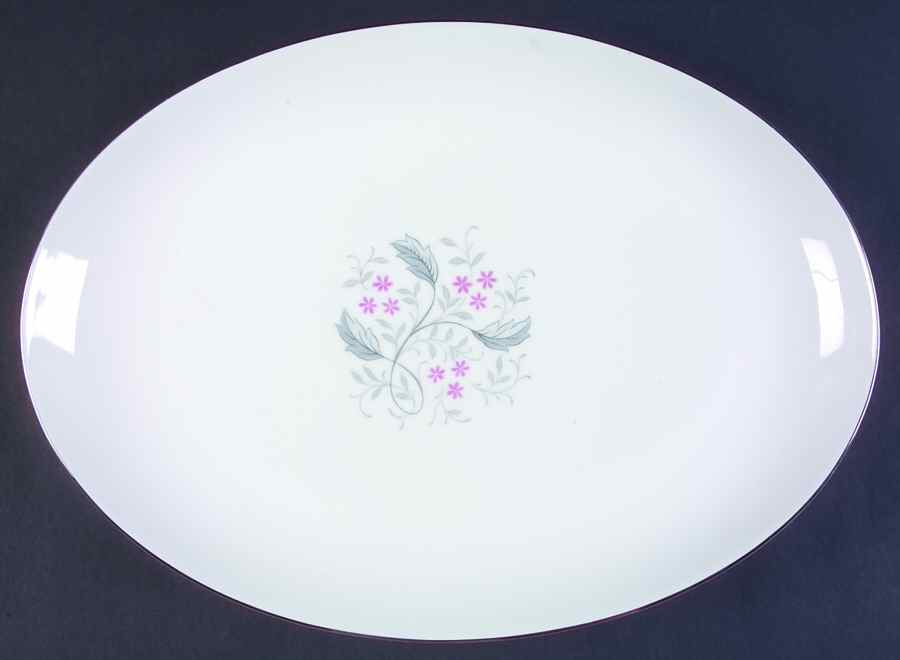 Medley 15" Oval Serving Platter by Treasure Chest-1