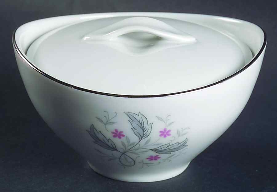 Medley Sugar Bowl & Lid by Treasure Chest-1