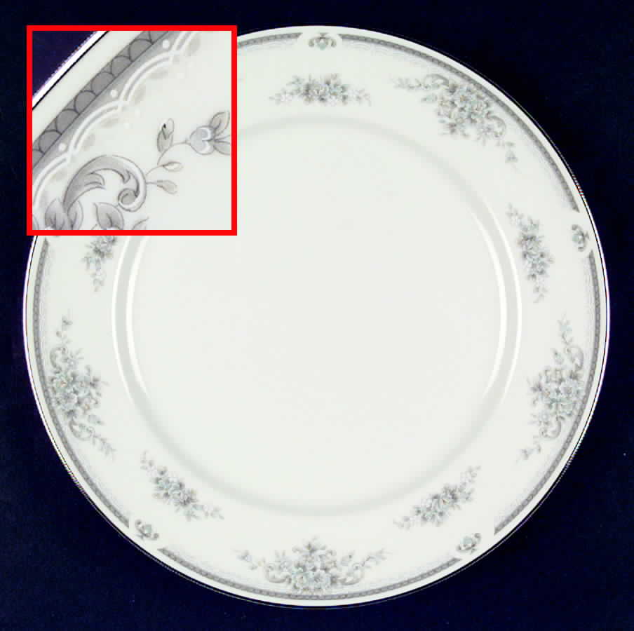 Normandy Dinner Plate by Treasure Chest-1