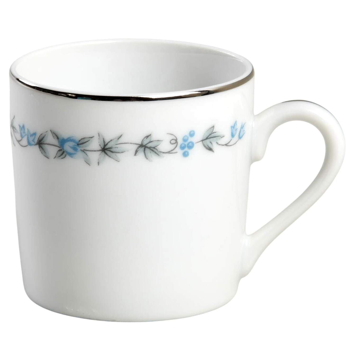 Summer Ivy Flat Demitasse Cup by Treasure Chest-1