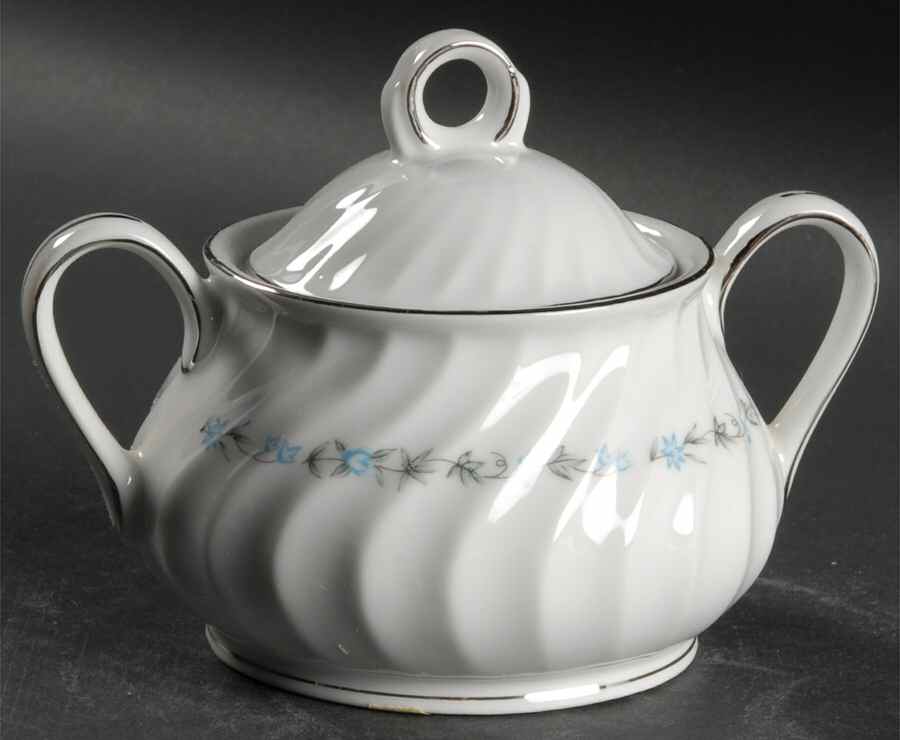 Summer Ivy Sugar Bowl & Lid by Treasure Chest-1