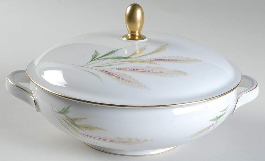 Wheat Round Covered Vegetable by Treasure Chest-1