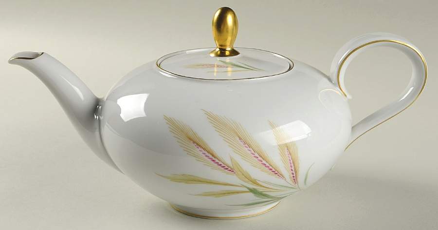 Wheat Teapot & Lid by Treasure Chest-1