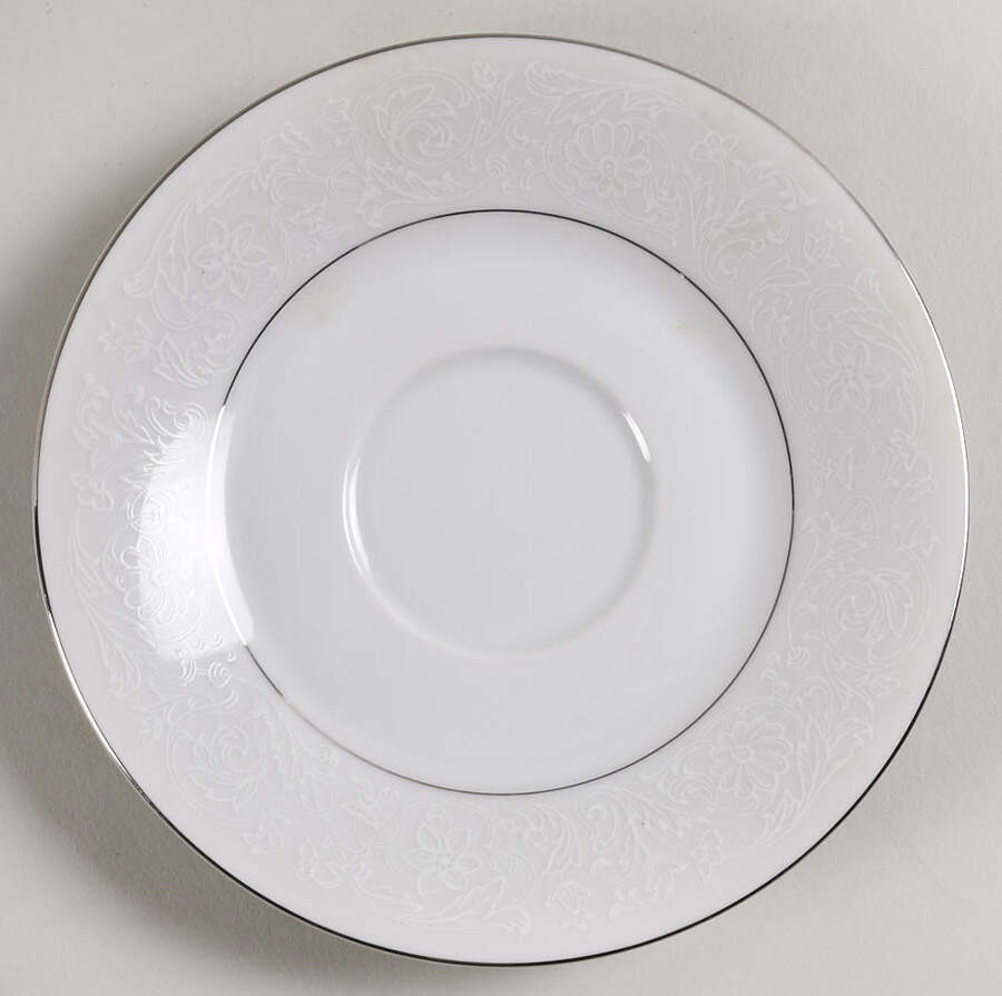 White Lace Saucer by Treasure Chest-1