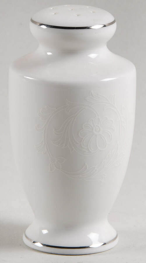 White Lace Salt Shaker by Treasure Chest-1