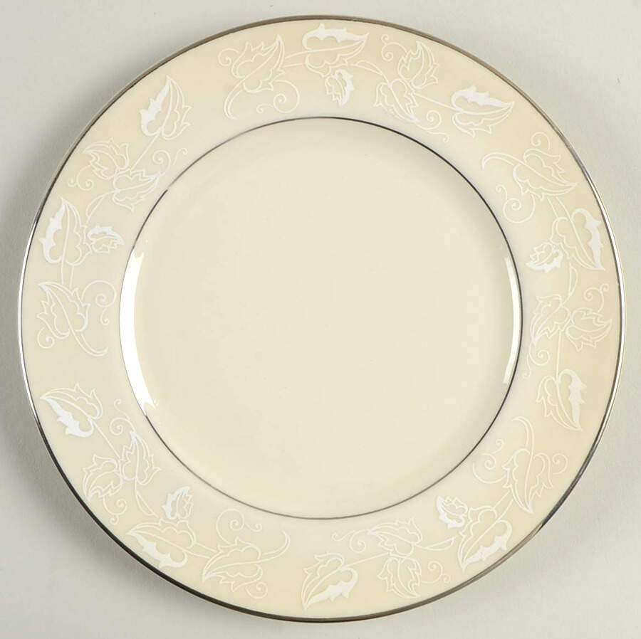 Leaf Lace Bread & Butter Plate by Triomphe-1