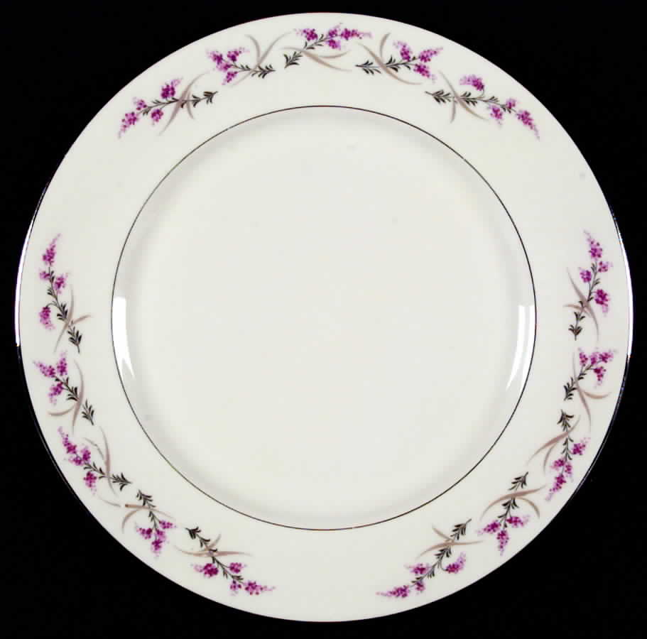 Lilac (Rim) Dinner Plate by Triomphe-1