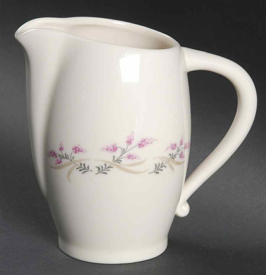 Lilac (Rim) Creamer by Triomphe-1