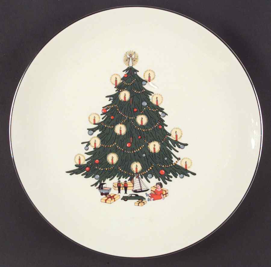 TRI3 Platinum Dinner Plate by Triomphe-1