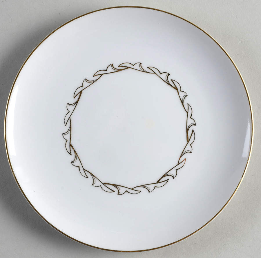 Classic Bread & Butter Plate by Trend-1