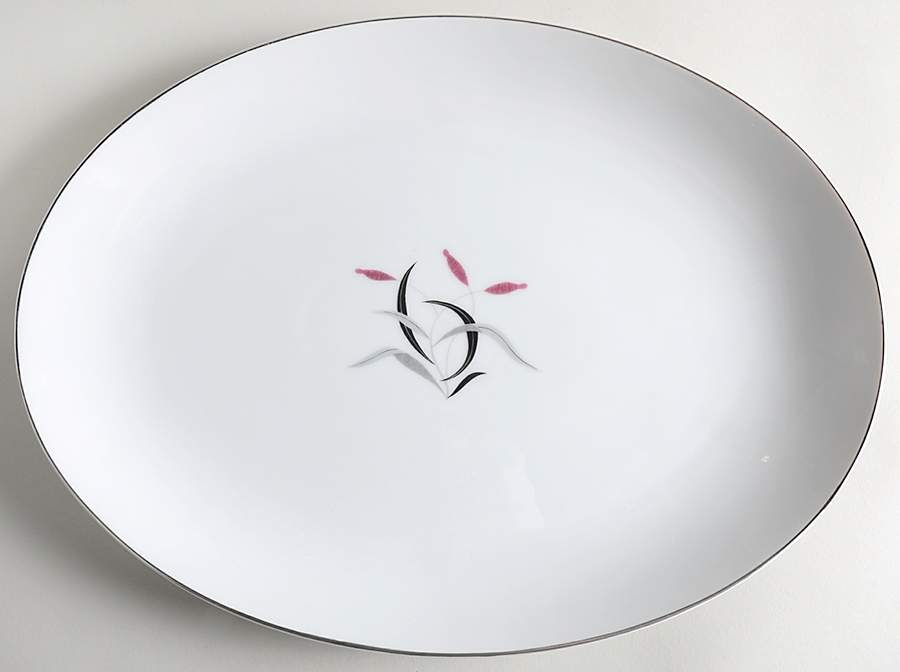 Debonair 16" Oval Serving Platter by Trend-1