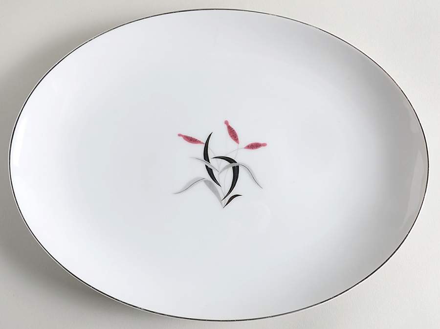 Debonair 12" Oval Serving Platter by Trend-1