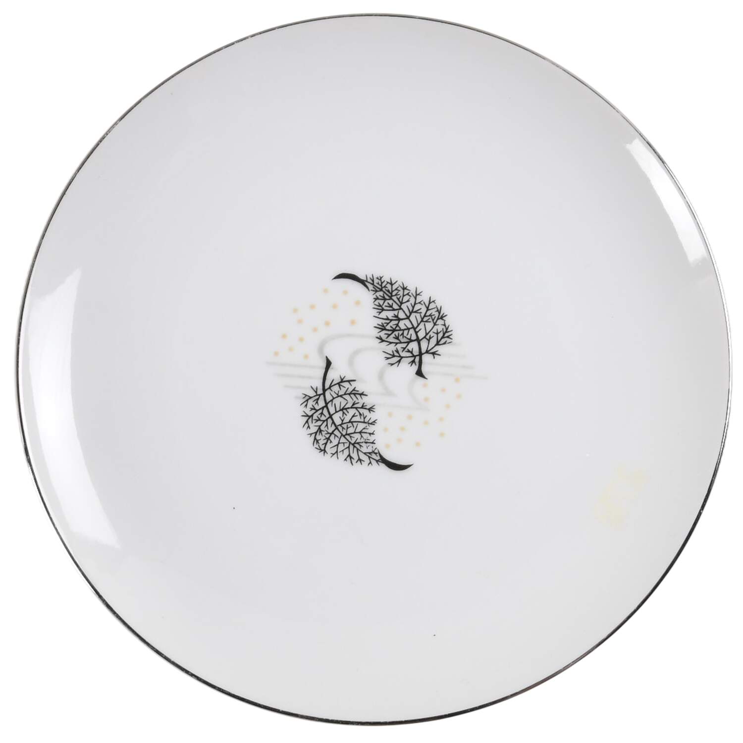Fern Salad Plate by Trend-1