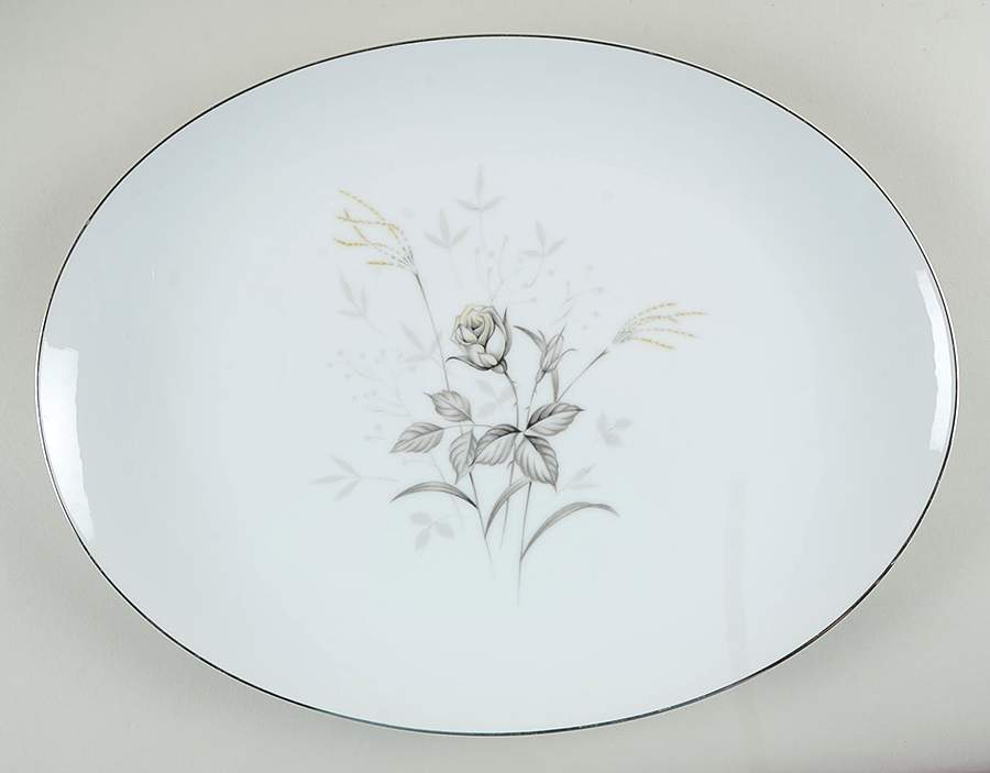 Rhapsody 14" Oval Serving Platter by Trend-1
