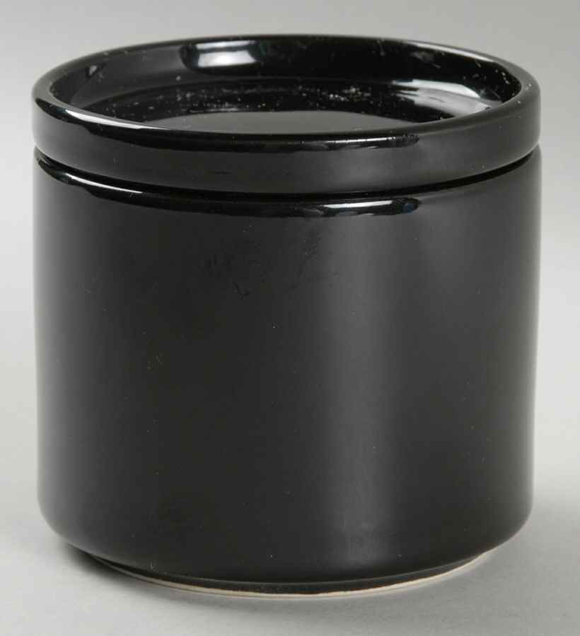 Bauhaus Black Sugar Bowl & Lid by Trend Pacific-1
