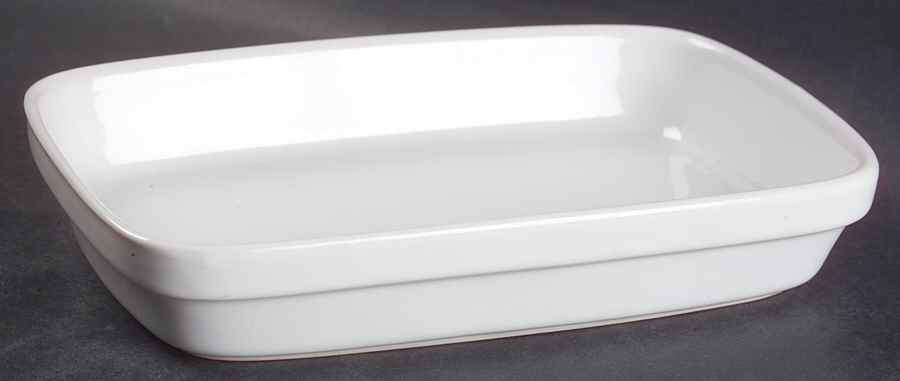 Bauhaus White 8" Augratin by Trend Pacific-1