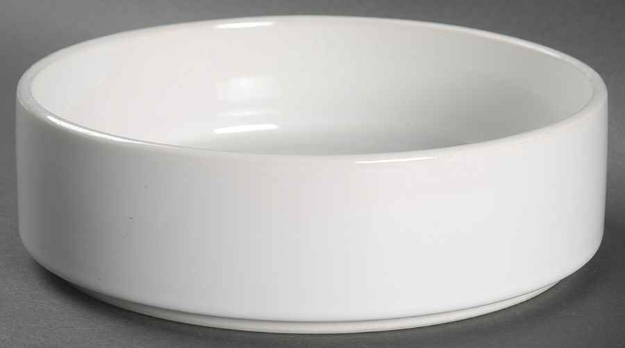 Bauhaus White Coupe Soup Bowl by Trend Pacific-1