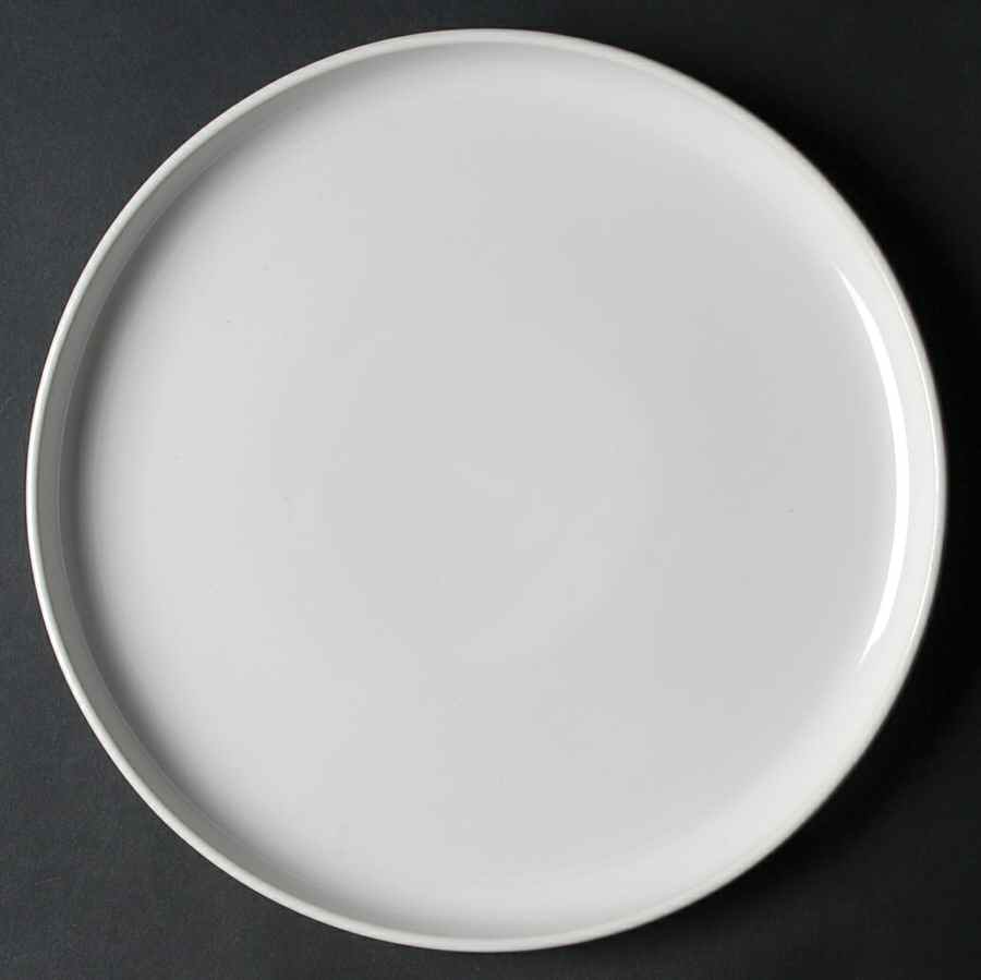 Bauhaus White Dinner Plate by Trend Pacific-1
