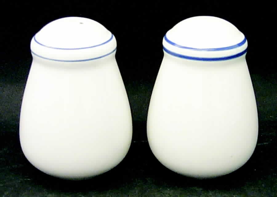 Galaxy Blue Banded Salt & Pepper Set by Trend Pacific-1