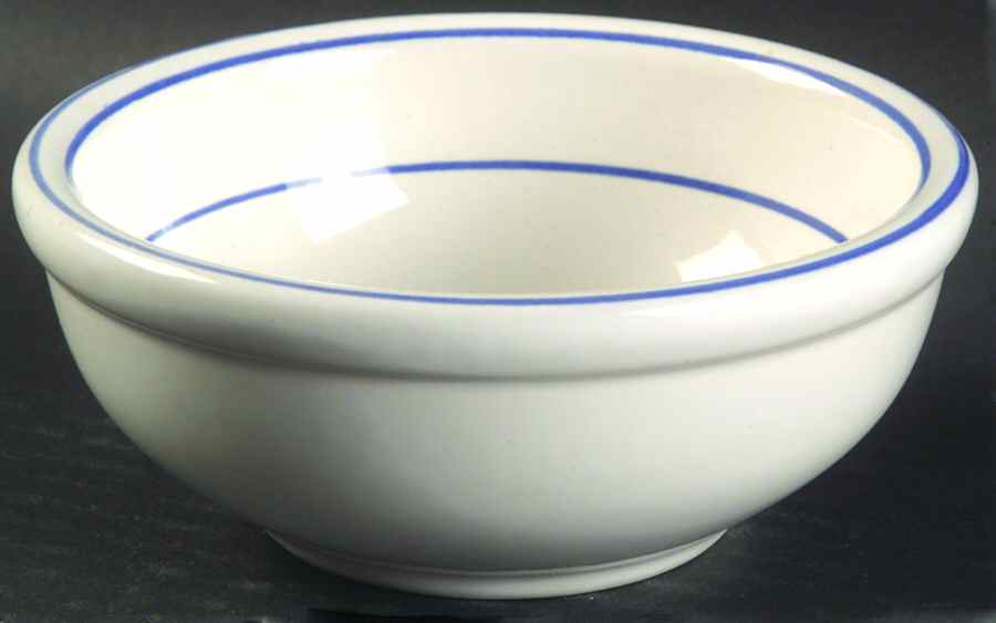 Galaxy Blue Banded Fruit/Dessert (Sauce) Bowl by Trend Pacific-1