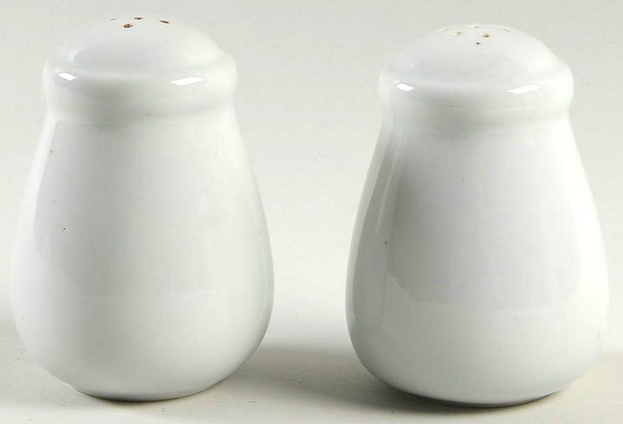 Galaxy Milkstone White Salt & Pepper Set by Trend Pacific-1