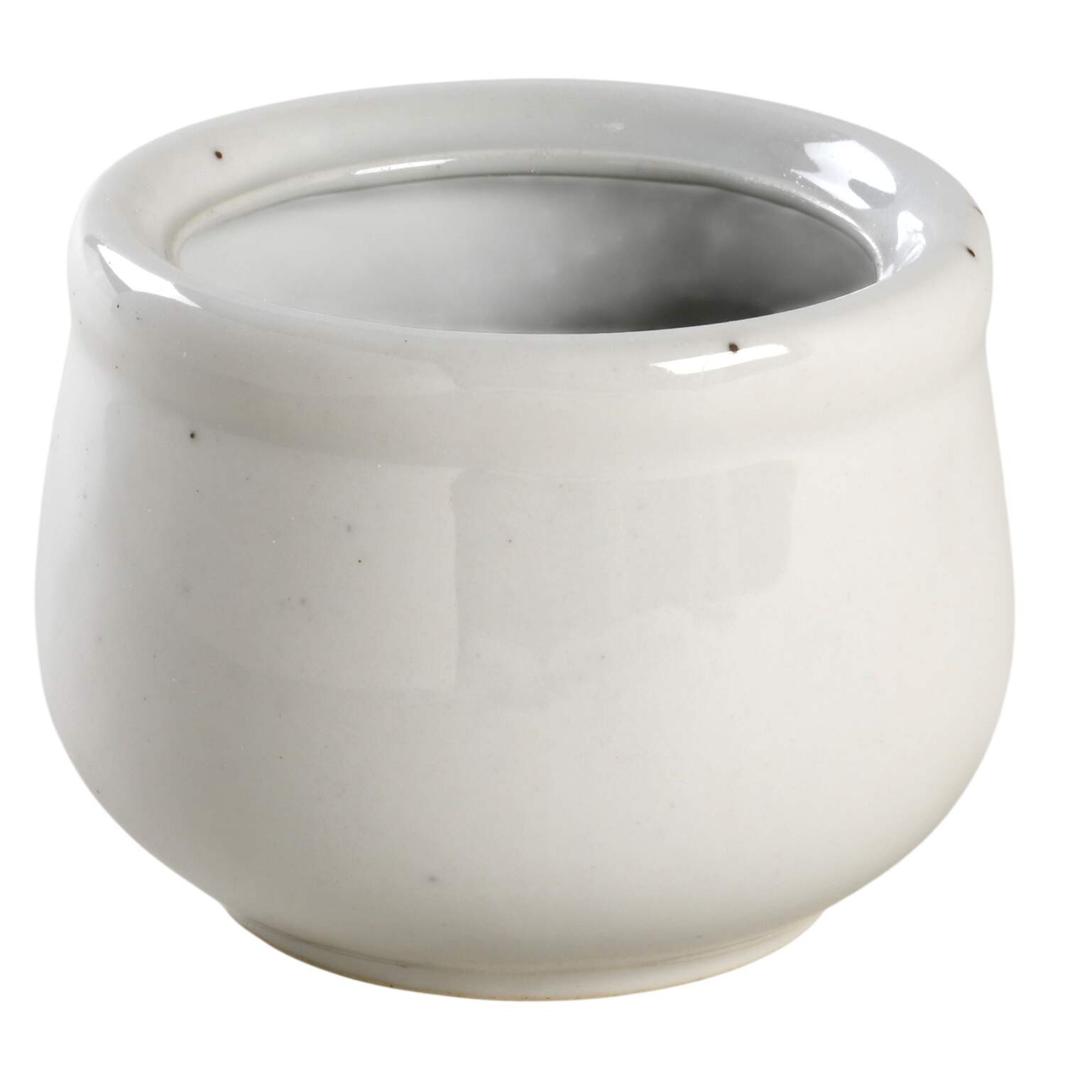 Galaxy Milkstone White Sugar Bowl No Lid by Trend Pacific-1