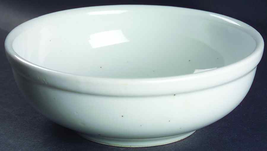 Galaxy Milkstone White 7" Round Vegetable Bowl by Trend Pacific-1