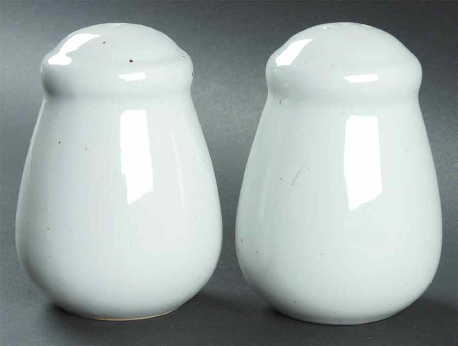 Galaxy Milkstone White Salt & Pepper Set by Trend Pacific-1
