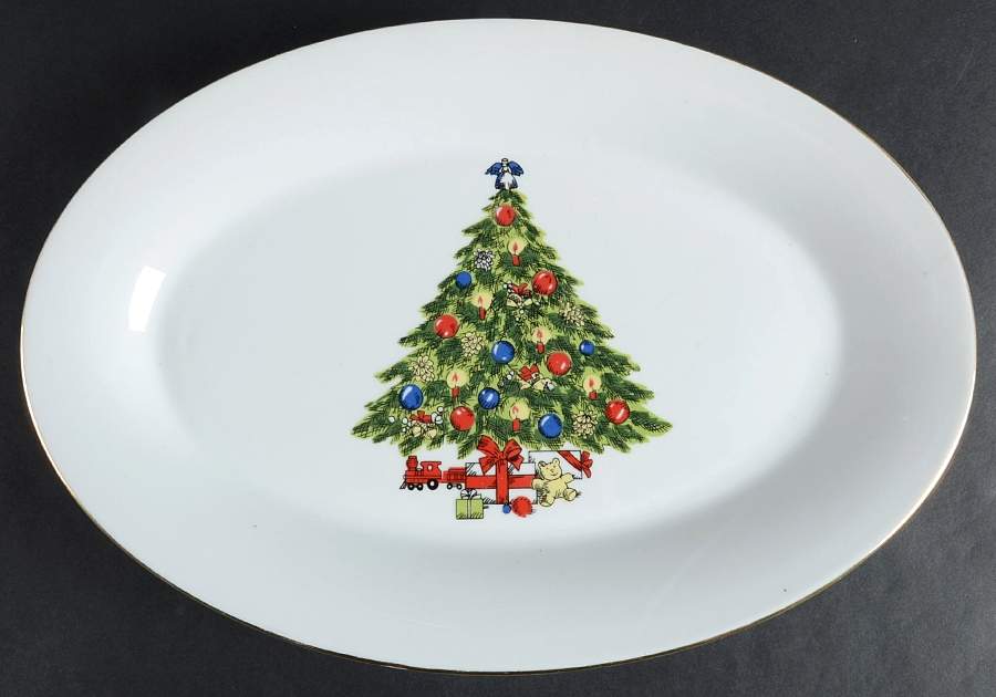 TRS1 14" Oval Serving Platter by Trisa-1
