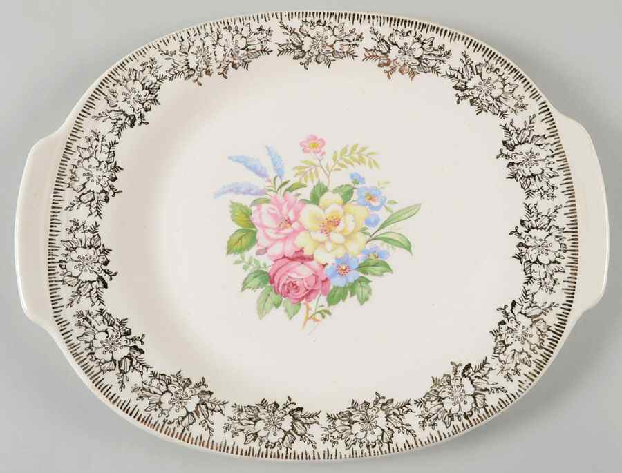 Argonne 12" Oval Serving Platter by Triumph-1