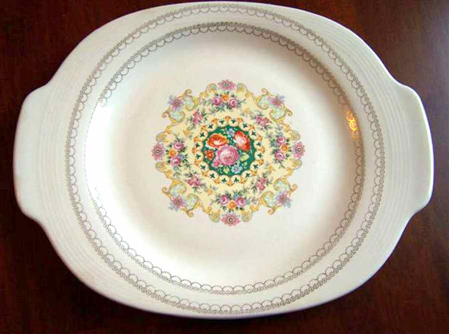 Melody Handled Cake Plate by Triumph-1