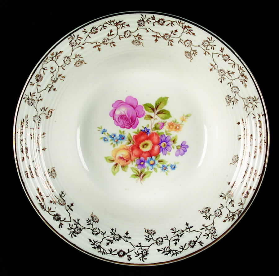 Meissen Rose (Filigree 1TS2561) Coupe Cereal Bowl by Triumph-1