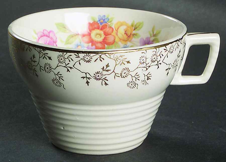 Meissen Rose (Filigree 1TS2561) Flat Cup by Triumph-1