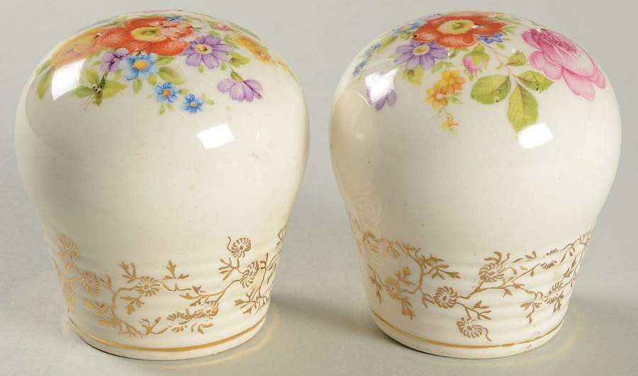 Meissen Rose (Filigree 1TS2561) Salt & Pepper Set by Triumph-1