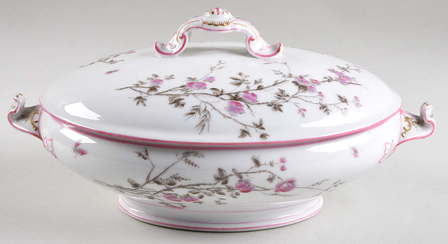 4014 Oval Covered Vegetable by Tressemanes & Vogt-1