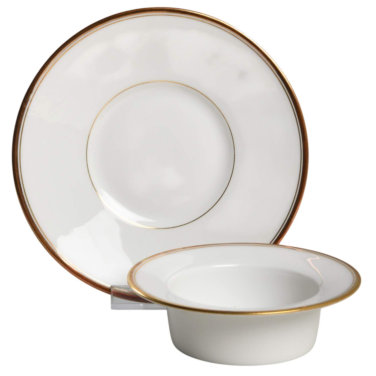 5649 Ramekin & Saucer Set by Tressemanes & Vogt-1