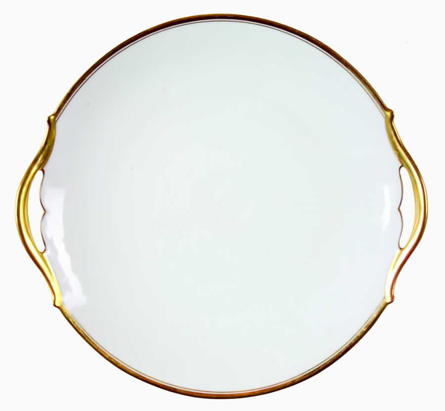 5649 Handled Cake Plate by Tressemanes & Vogt-1