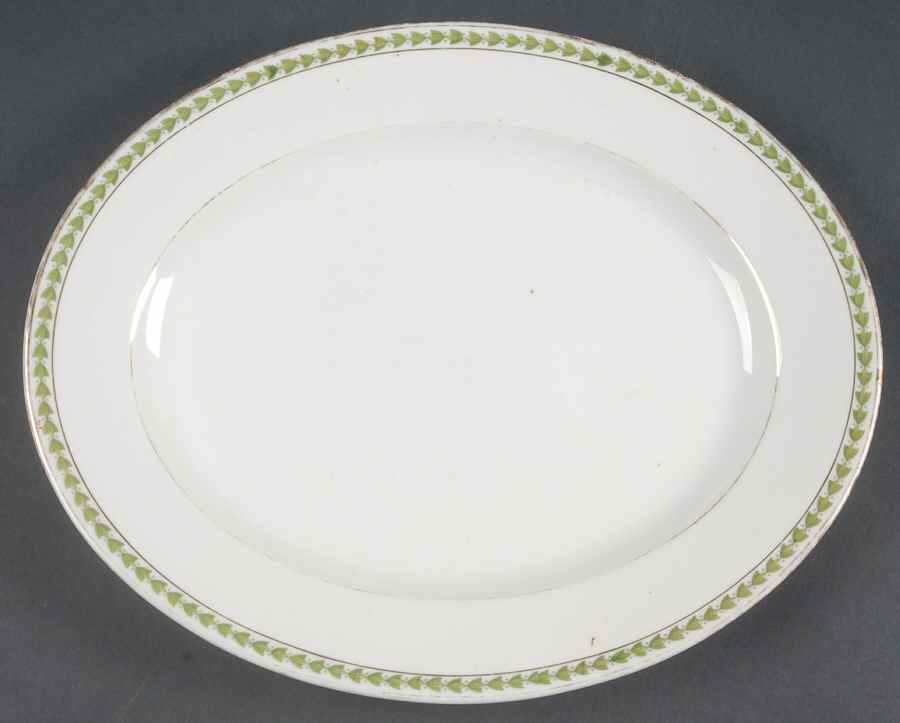 5856 11" Oval Serving Platter by Tressemanes & Vogt-1